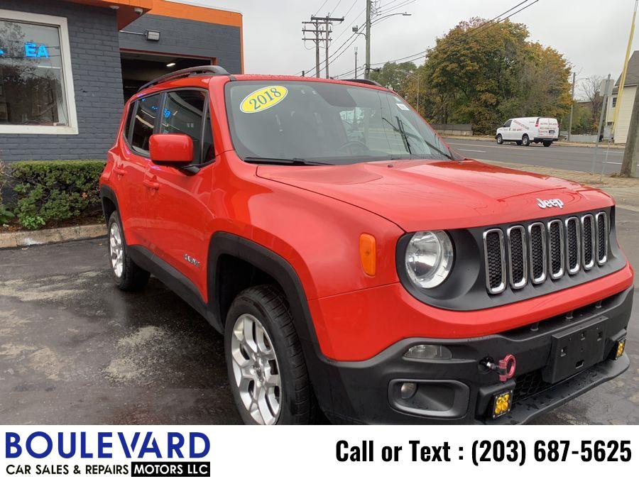 2018 Jeep Renegade Latitude Sport Utility 4D, available for sale in New Haven, Connecticut | Boulevard Motors LLC. New Haven, Connecticut