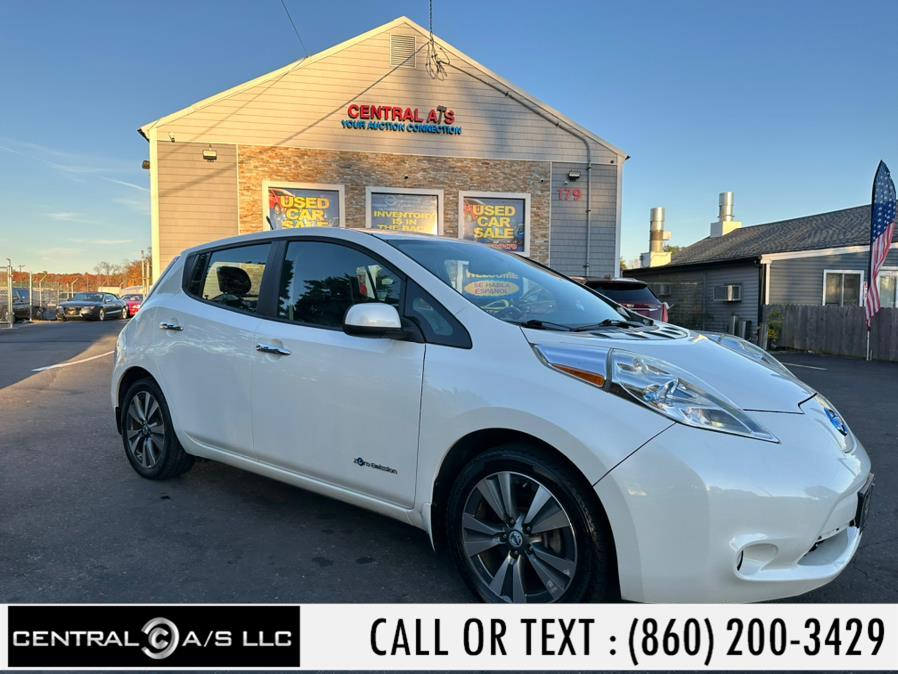 2013 Nissan LEAF 4dr HB S, available for sale in East Windsor, Connecticut | Central A/S LLC. East Windsor, Connecticut