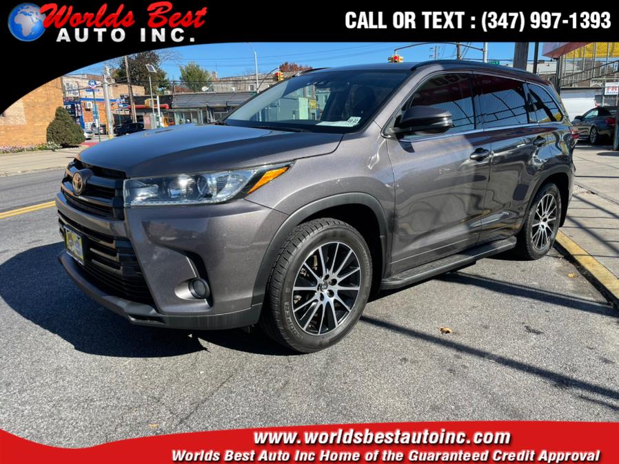 2017 Toyota Highlander SE V6 AWD (Natl), available for sale in Brooklyn, New York | Worlds Best Auto Inc. Brooklyn, New York