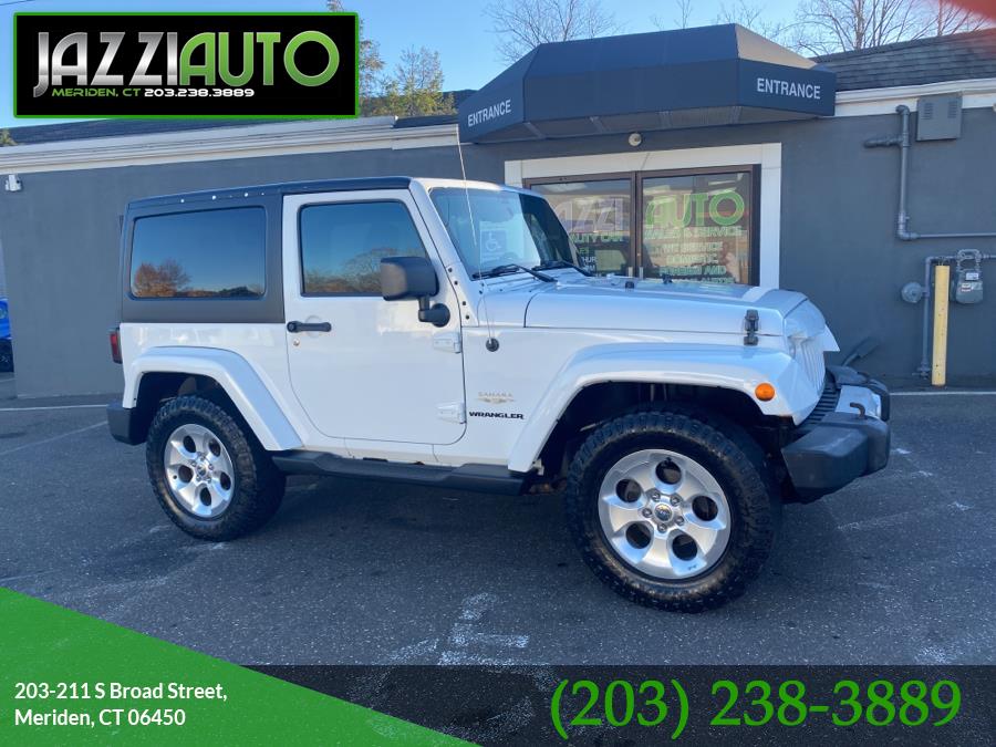 2013 Jeep Wrangler 4WD 2dr Sahara, available for sale in Meriden, Connecticut | Jazzi Auto Sales LLC. Meriden, Connecticut