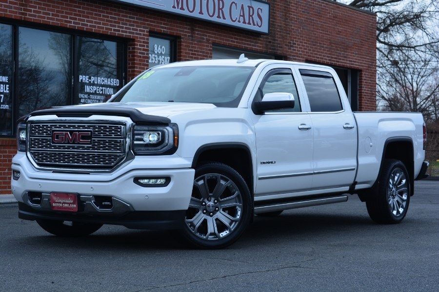 2018 GMC Sierra 1500 4WD Crew Cab 143.5" Denali, available for sale in ENFIELD, Connecticut | Longmeadow Motor Cars. ENFIELD, Connecticut