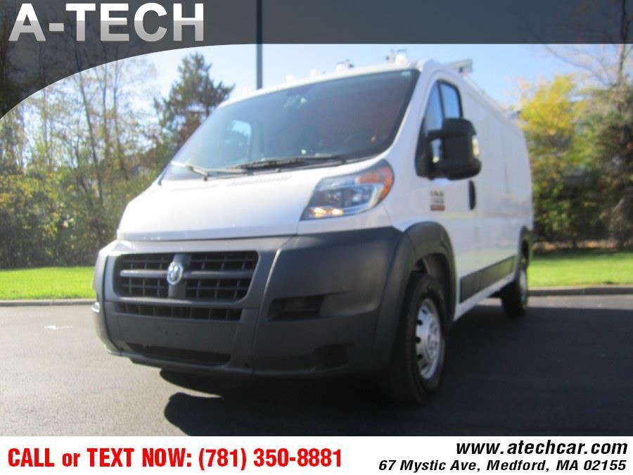 2018 Ram ProMaster Cargo Van 1500 Low Roof 136" WB, available for sale in Medford, Massachusetts | A-Tech. Medford, Massachusetts