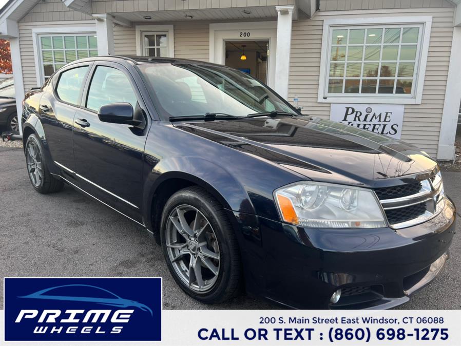2012 Dodge Avenger 4dr Sdn SXT Plus, available for sale in East Windsor, Connecticut | Prime Wheels. East Windsor, Connecticut