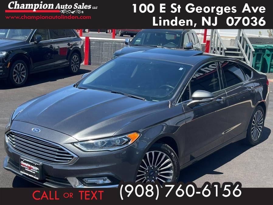 2018 Ford Fusion Titanium AWD, available for sale in Linden, New Jersey | Champion Auto Sales. Linden, New Jersey