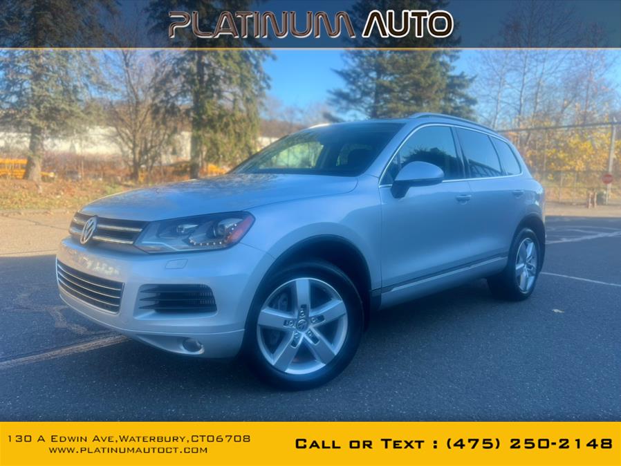 2012 Volkswagen Touareg 4dr TDI Lux, available for sale in Waterbury, Connecticut | Platinum Auto Care. Waterbury, Connecticut