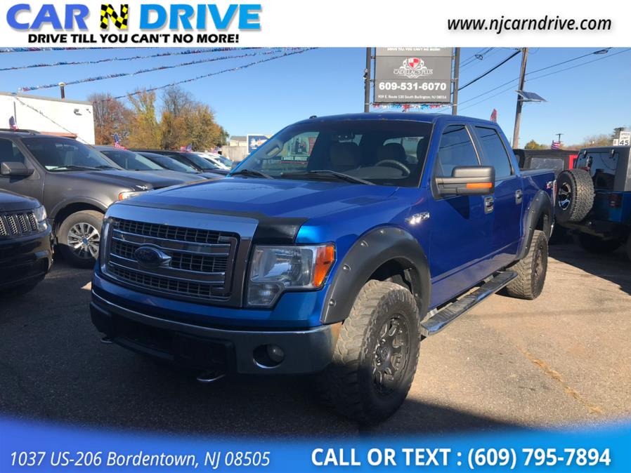 2014 Ford F-150 XLT SuperCrew 5.5-ft. Bed 4WD, available for sale in Burlington, New Jersey | Car N Drive. Burlington, New Jersey