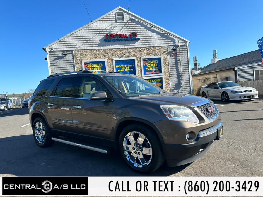 2010 GMC Acadia AWD 4dr SLT2, available for sale in East Windsor, Connecticut | Central A/S LLC. East Windsor, Connecticut