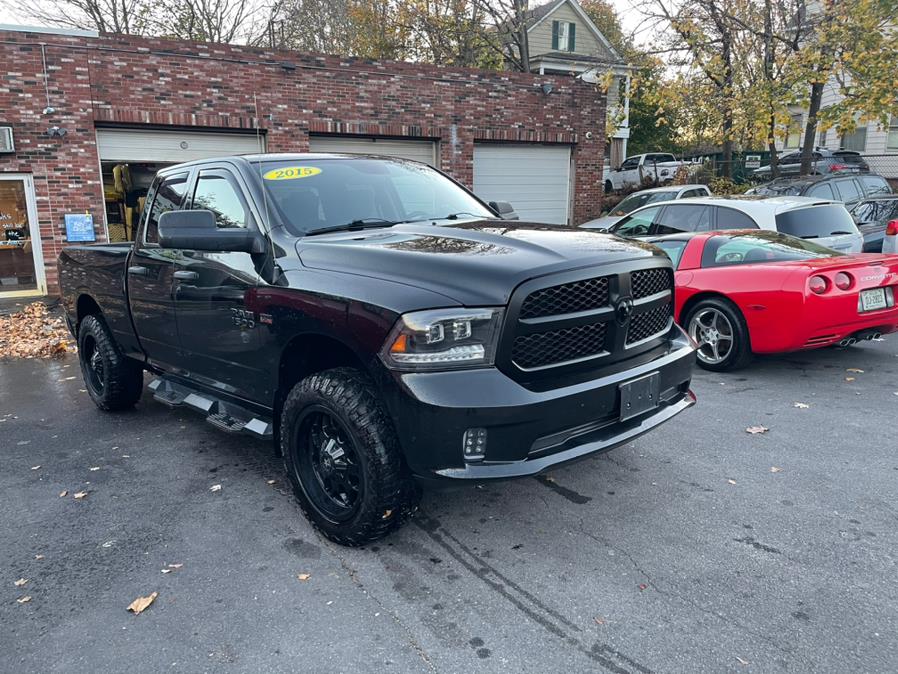 2015 Ram 1500 4WD Quad Cab 140.5" Express, available for sale in New Britain, Connecticut | Central Auto Sales & Service. New Britain, Connecticut