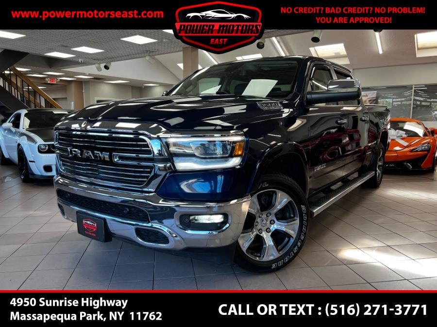 2019 Ram 1500 Laramie 4x4 Crew Cab 6''4" Box, available for sale in Massapequa Park, New York | Power Motors East. Massapequa Park, New York