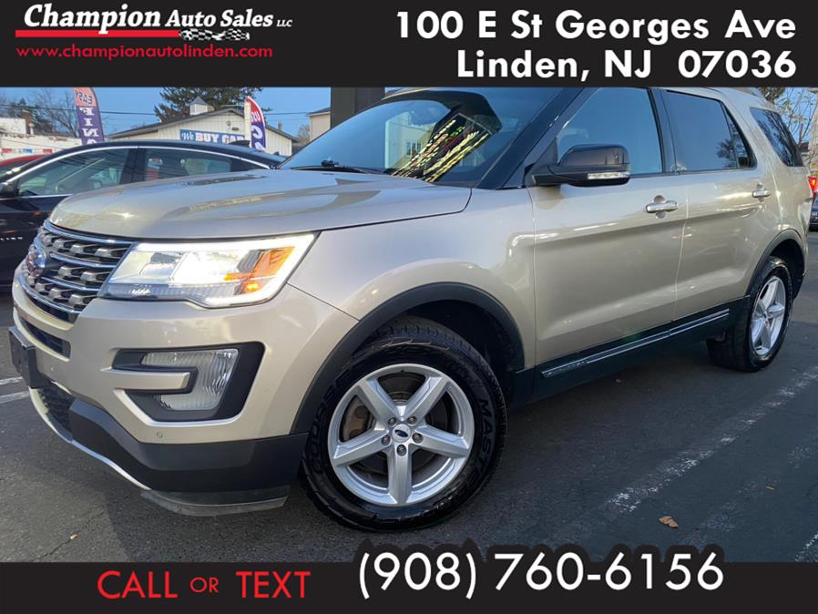2017 Ford Explorer XLT 4WD, available for sale in Linden, New Jersey | Champion Auto Sales. Linden, New Jersey