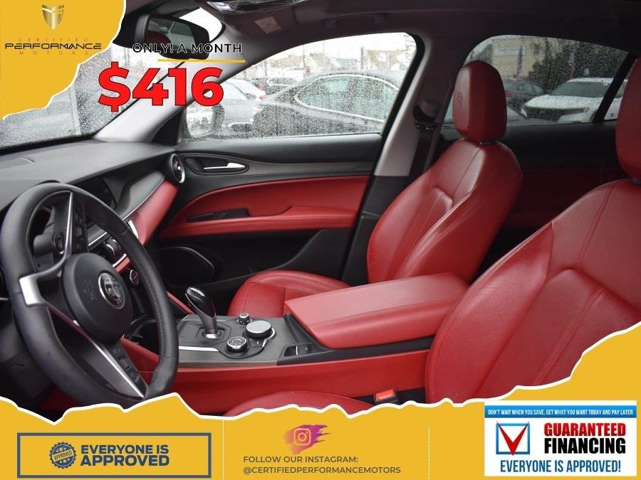 2018 Alfa Romeo Stelvio Ti, available for sale in Valley Stream, New York | Certified Performance Motors. Valley Stream, New York 2018 Alfa Romeo Stelvio Ti, available for sale in Valley Stream, New York | Certified Performance Motors. Valley Stream, New York