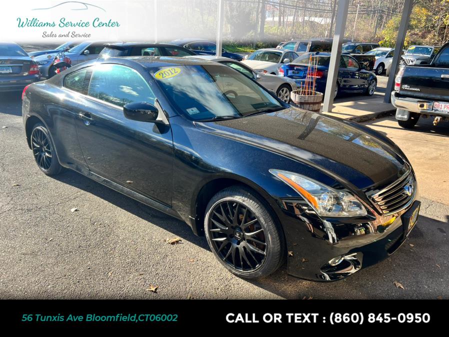 2012 Infiniti G37 Coupe 2dr x AWD, available for sale in Bloomfield, Connecticut | Williams Service Center. Bloomfield, Connecticut