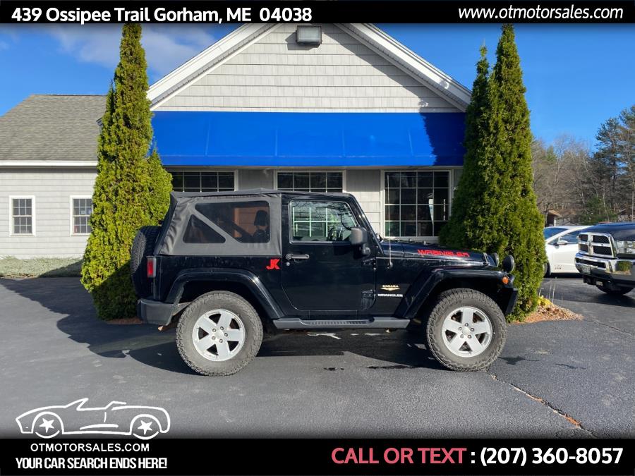 2008 Jeep Wrangler 4WD 2dr Sahara, available for sale in Gorham, Maine | Ossipee Trail Motor Sales. Gorham, Maine