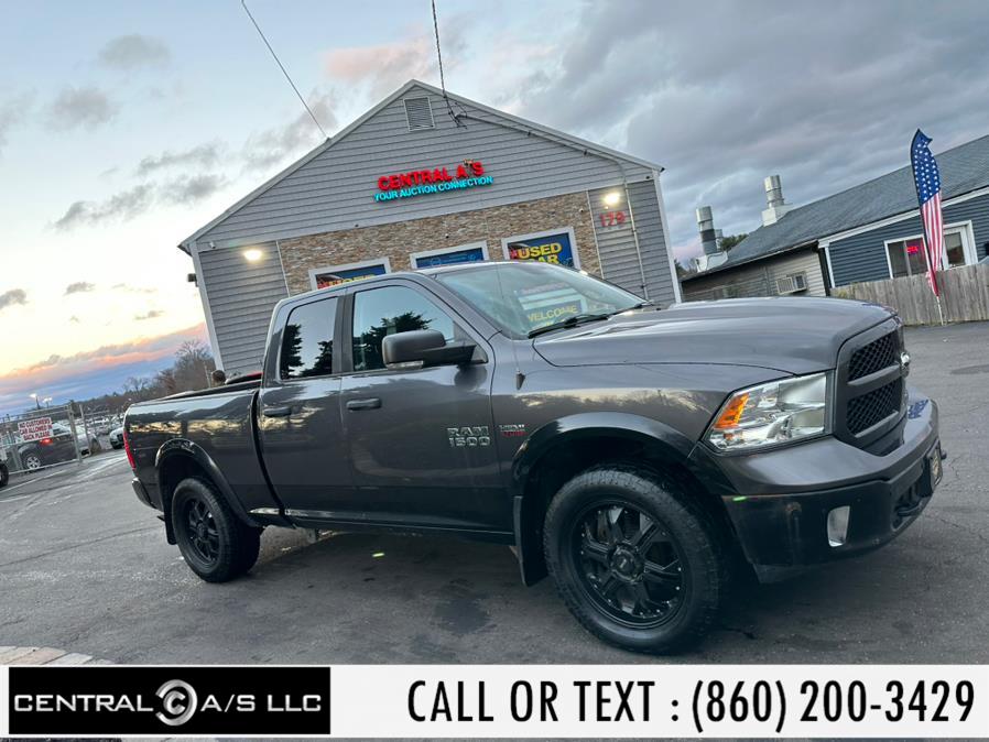 2016 Ram 1500 4WD Quad Cab 140.5" SLT, available for sale in East Windsor, Connecticut | Central A/S LLC. East Windsor, Connecticut