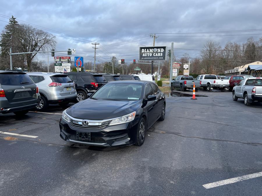 2016 Honda Accord Sedan 4dr I4 CVT LX, available for sale in Vernon, Connecticut | TD Automotive Enterprises LLC DBA Diamond Auto Cars. Vernon, Connecticut