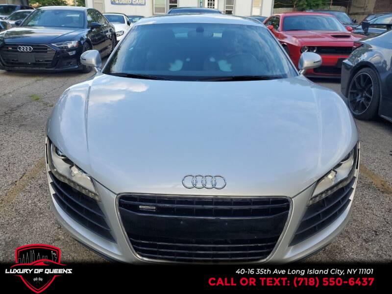 2009 Audi R8 2dr Cpe 4.2L Auto quattro, available for sale in Long Island City, New York | Luxury Of Queens. Long Island City, New York