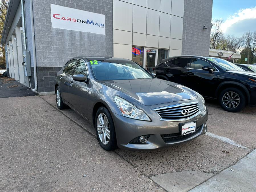 Used Infiniti G37 Sedan 4dr x AWD 2012 | Carsonmain LLC. Manchester, Connecticut