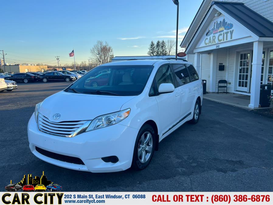 2016 Toyota Sienna 5dr 7-Pass Van LE AAS FWD (Natl), available for sale in East Windsor, Connecticut | Car City LLC. East Windsor, Connecticut