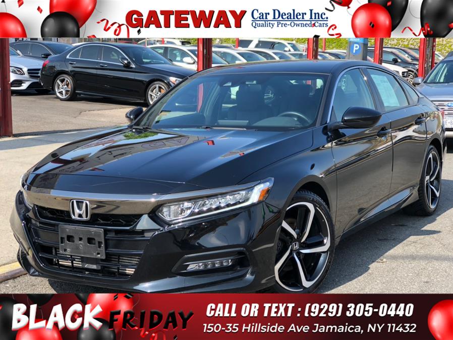 2018 Honda Accord Sedan Sport 1.5T CVT, available for sale in Jamaica, New York | Gateway Car Dealer Inc. Jamaica, New York