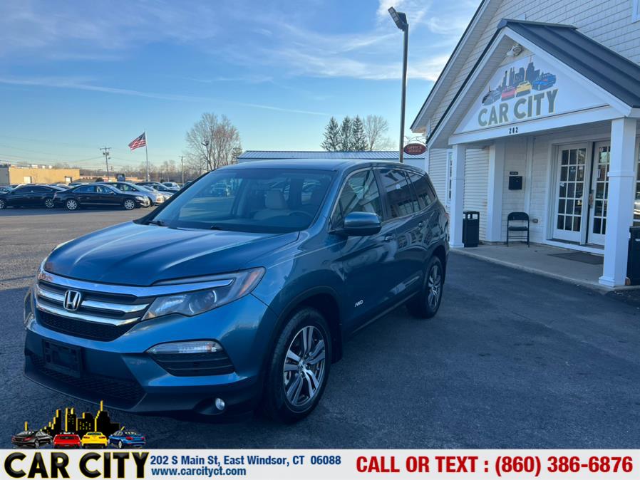 2016 Honda Pilot AWD 4dr EX, available for sale in East Windsor, Connecticut | Car City LLC. East Windsor, Connecticut
