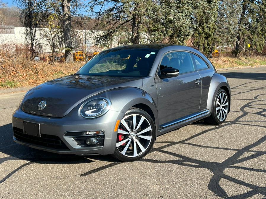 2014 Volkswagen Beetle Coupe 2dr DSG 2.0T Turbo R-Line w/Sun/Sound/Nav PZEV, available for sale in Waterbury, Connecticut | Platinum Auto Care. Waterbury, Connecticut