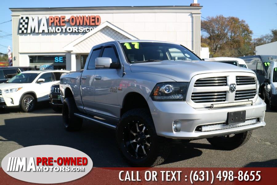 2017 Ram 1500 Sport 4x4 Quad Cab 6''4" Box, available for sale in Huntington Station, New York | M & A Motors. Huntington Station, New York