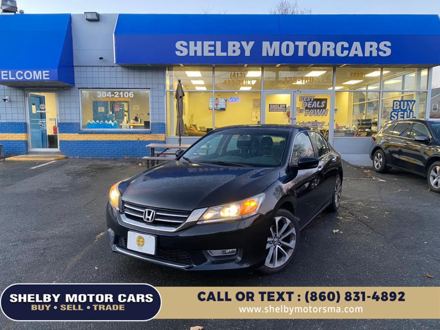 2013 Honda Accord Sdn 4dr I4 CVT Sport, available for sale in Springfield, Massachusetts | Shelby Motor Cars. Springfield, Massachusetts