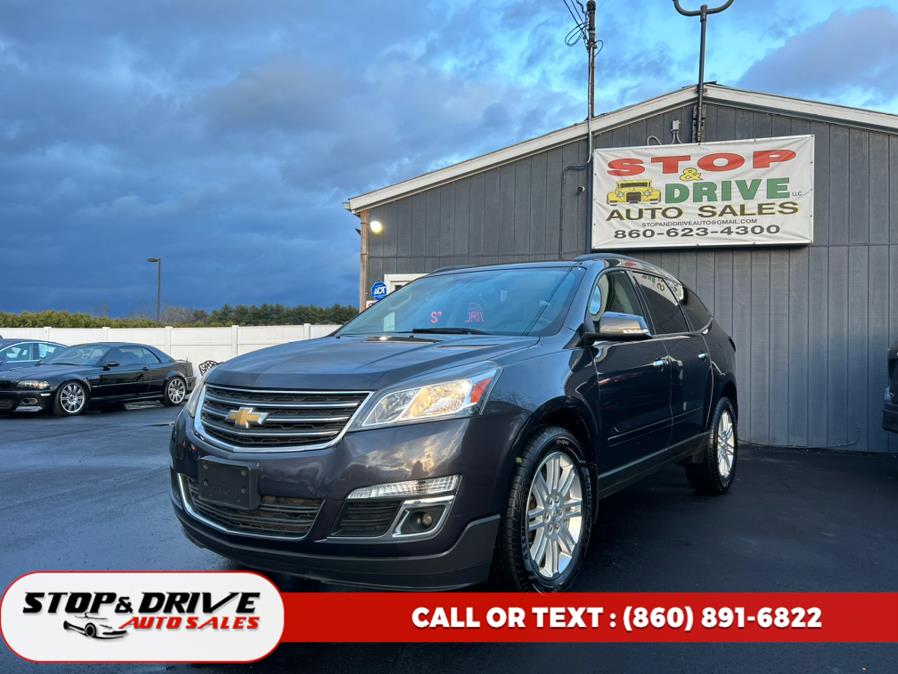 2015 Chevrolet Traverse AWD 4dr LT w/1LT, available for sale in East Windsor, Connecticut | Stop & Drive Auto Sales. East Windsor, Connecticut