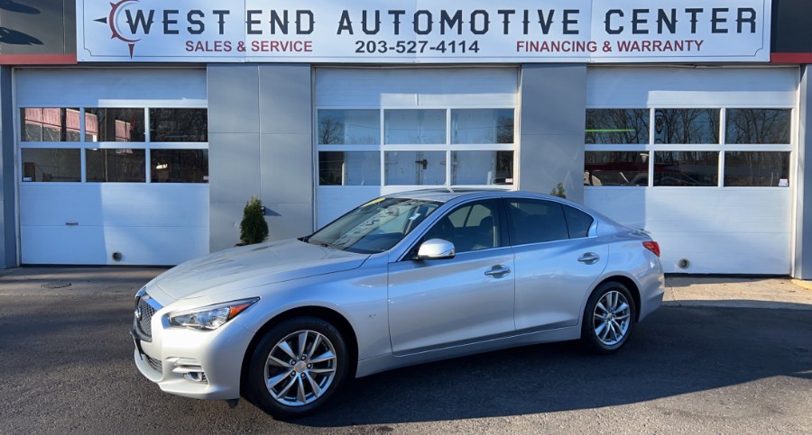 2014 INFINITI Q50 4dr Sdn Premium AWD, available for sale in Waterbury, Connecticut | West End Automotive Center. Waterbury, Connecticut