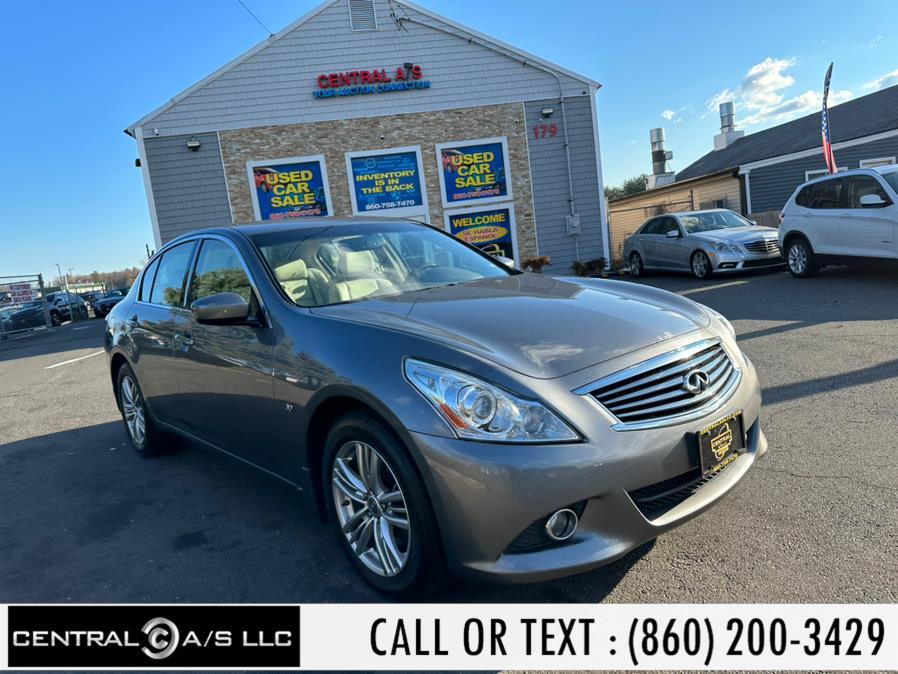 2015 Infiniti Q40 4dr Sdn AWD, available for sale in East Windsor, Connecticut | Central A/S LLC. East Windsor, Connecticut