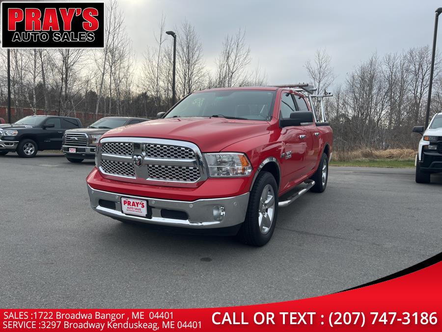 2016 Ram 1500 4WD Crew Cab 140.5" Big Horn, available for sale in Bangor , Maine | Pray's Auto Sales . Bangor , Maine