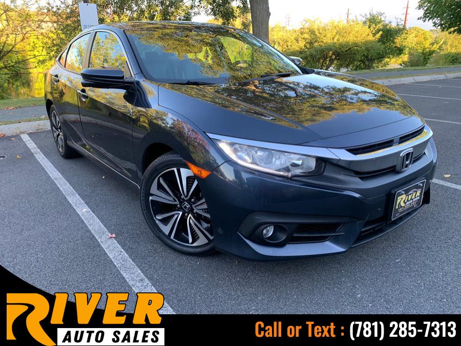 2016 Honda Civic Sedan 4dr CVT EX-L w/Navi, available for sale in Malden, Massachusetts | River Auto Sales. Malden, Massachusetts