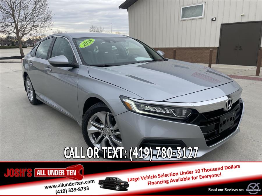 2018 Honda Accord Sedan LX 1.5T CVT, available for sale in Lima, Ohio | DRIVEHUB. Lima, Ohio
