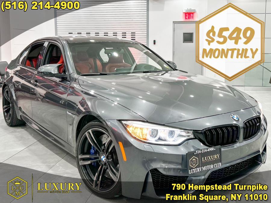 2016 BMW M3 4dr Sdn, available for sale in Franklin Square, New York | Luxury Motor Club. Franklin Square, New York