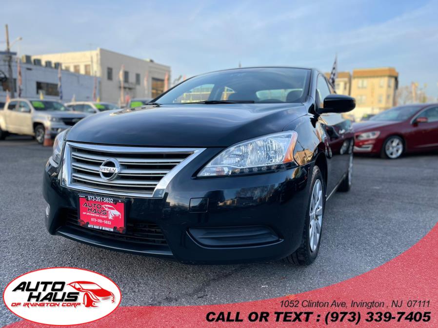 2013 Nissan Sentra 4dr Sdn I4 CVT SV, available for sale in Irvington , New Jersey | Auto Haus of Irvington Corp. Irvington , New Jersey