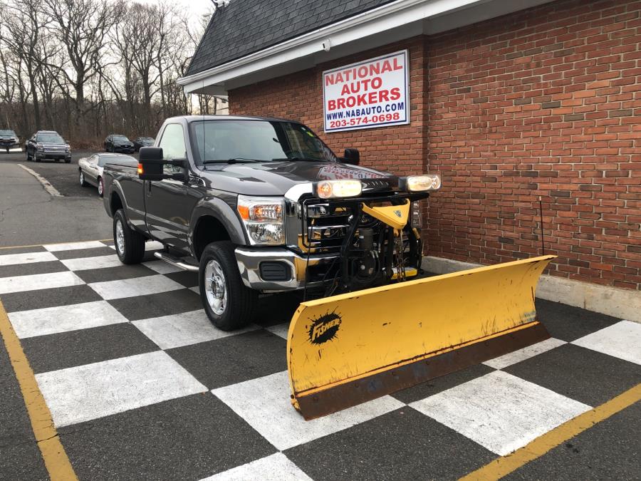 2012 Ford Super Duty F-250 SRW 4WD Reg Cab Plow Truck, available for sale in Waterbury, Connecticut | National Auto Brokers, Inc.. Waterbury, Connecticut