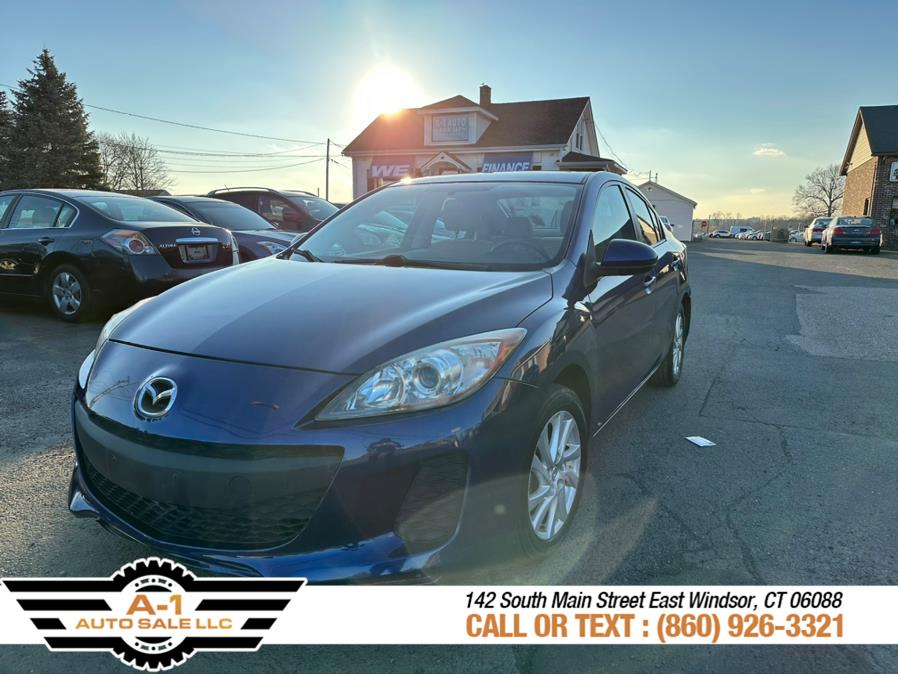 2012 Mazda Mazda3 4dr Sdn Auto i Touring *Ltd Avail*, available for sale in East Windsor, Connecticut | A1 Auto Sale LLC. East Windsor, Connecticut