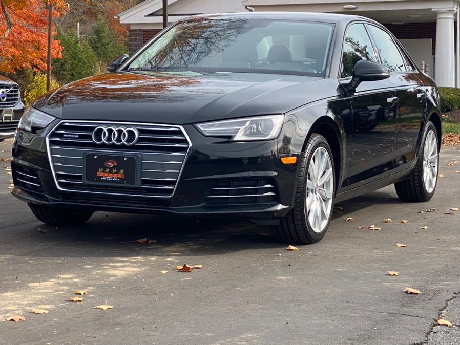 2017 Audi A4 2.0 TFSI Auto Premium quattro AWD, available for sale in Canton, Connecticut | Lava Motors. Canton, Connecticut