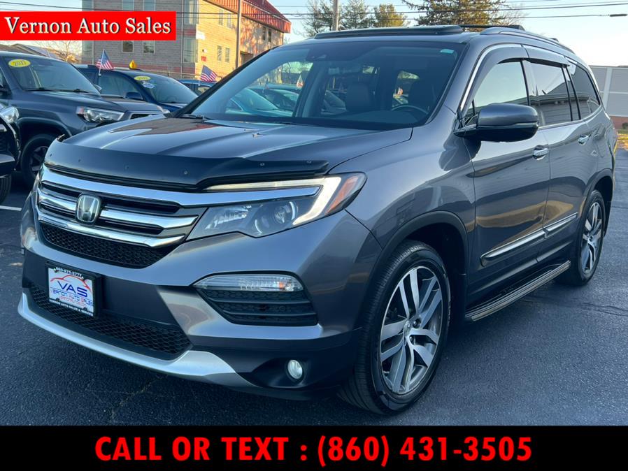 2016 Honda Pilot AWD 4dr Elite w/RES & Navi, available for sale in Manchester, Connecticut | Vernon Auto Sale & Service. Manchester, Connecticut