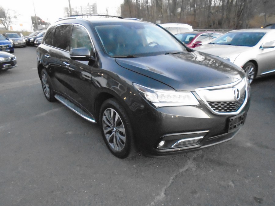 2015 Acura MDX SH-AWD 4dr Tech/Entertainment Pkg, available for sale in Waterbury, Connecticut | Jim Juliani Motors. Waterbury, Connecticut