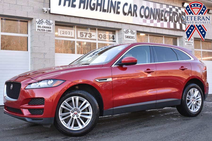 2020 Jaguar F-PACE 30t Prestige AWD, available for sale in Waterbury, Connecticut | Highline Car Connection. Waterbury, Connecticut