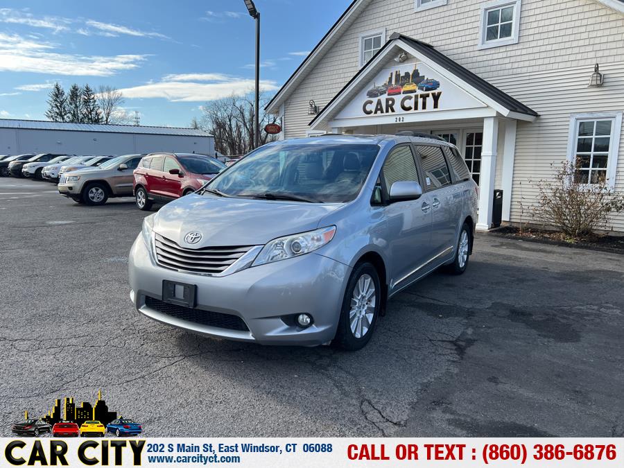 2015 Toyota Sienna 5dr 7-Pass Van XLE AWD (Natl), available for sale in East Windsor, Connecticut | Car City LLC. East Windsor, Connecticut