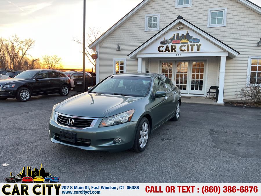 2010 Honda Accord Sedan 4dr V6 Auto EX-L, available for sale in East Windsor, Connecticut | Car City LLC. East Windsor, Connecticut