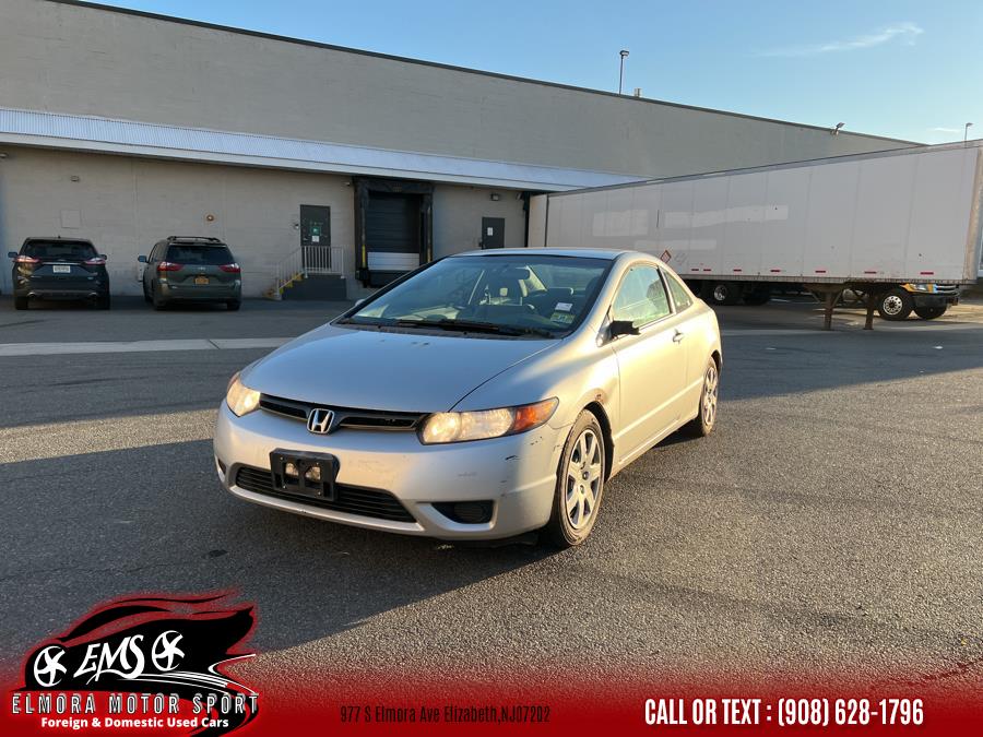2007 Honda Civic Cpe 2dr MT LX, available for sale in Elizabeth, New Jersey | Elmora Motor Sports. Elizabeth, New Jersey