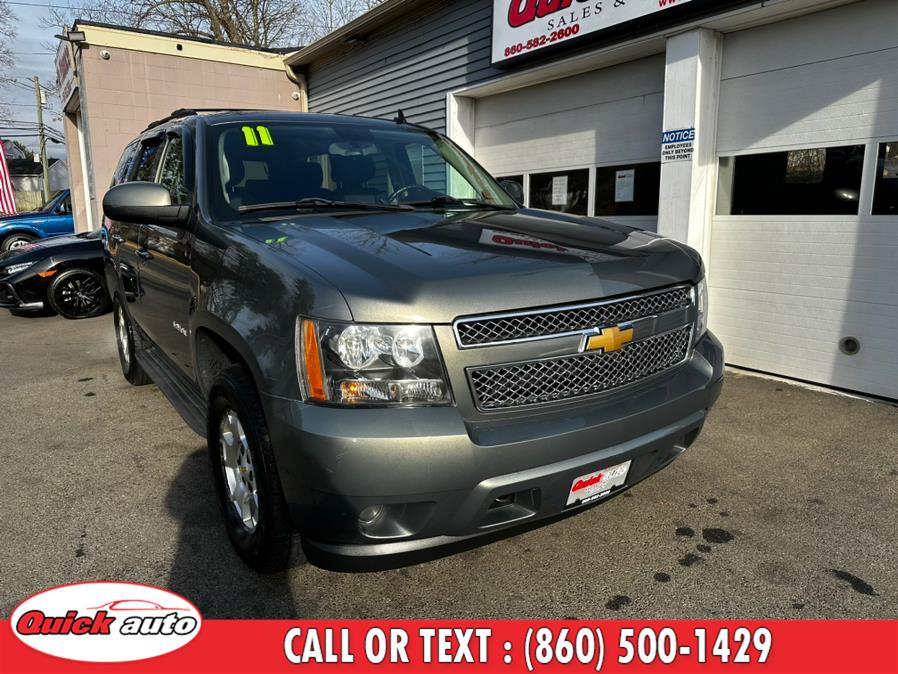 2011 Chevrolet Tahoe 4WD 4dr 1500 LS, available for sale in Bristol, Connecticut | Quick Auto LLC. Bristol, Connecticut