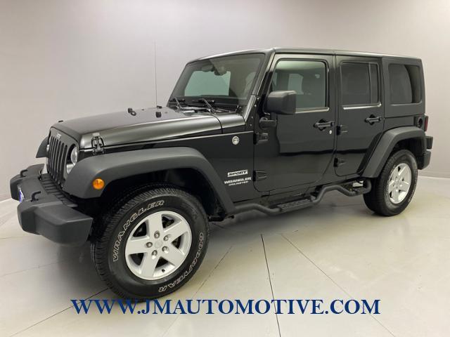 2017 Jeep Wrangler Unlimited Sport 4x4, available for sale in Naugatuck, Connecticut | J&M Automotive Sls&Svc LLC. Naugatuck, Connecticut