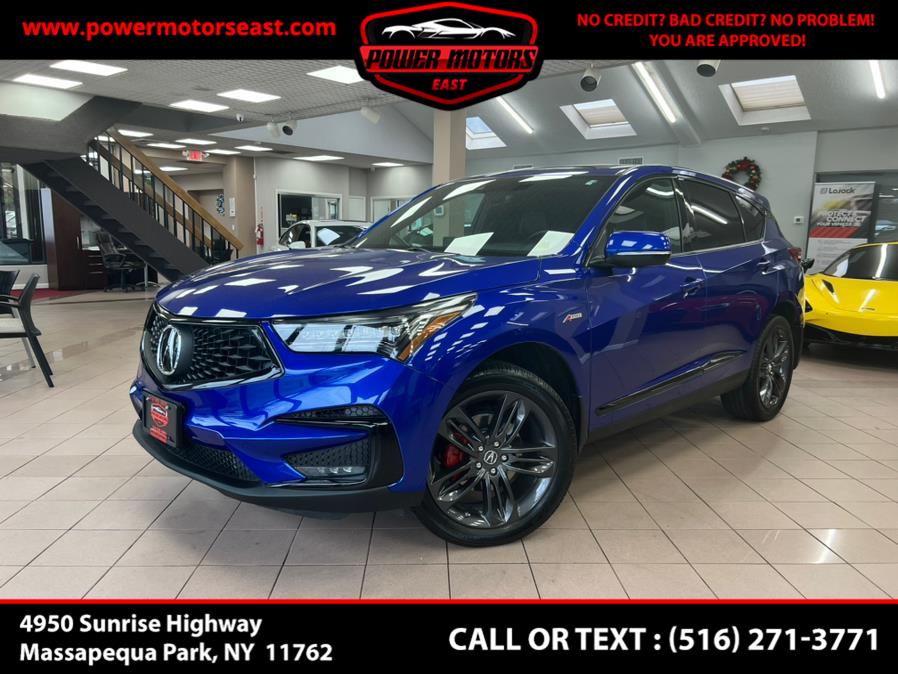 2019 Acura RDX AWD w/A-Spec Pkg, available for sale in Massapequa Park, New York | Power Motors East. Massapequa Park, New York