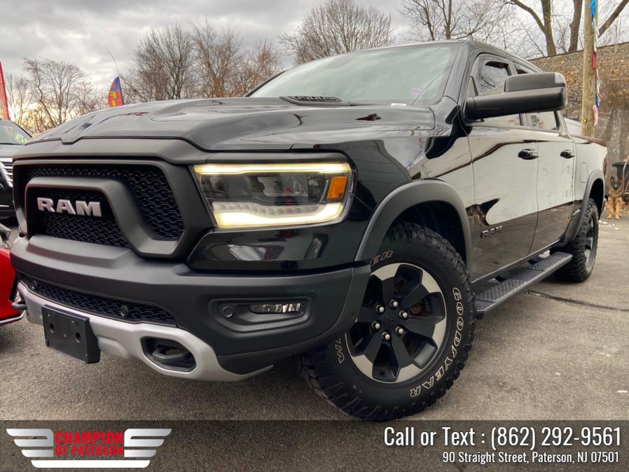2019 Ram 1500 Rebel 4x4 Crew Cab 5''7" Box, available for sale in Paterson, New Jersey | Champion of Paterson. Paterson, New Jersey