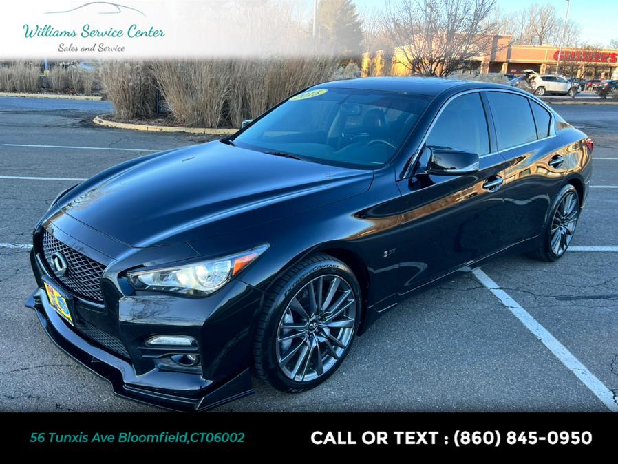 2015 Infiniti Q50 4dr Sdn Sport AWD, available for sale in Bloomfield, Connecticut | Williams Service Center. Bloomfield, Connecticut
