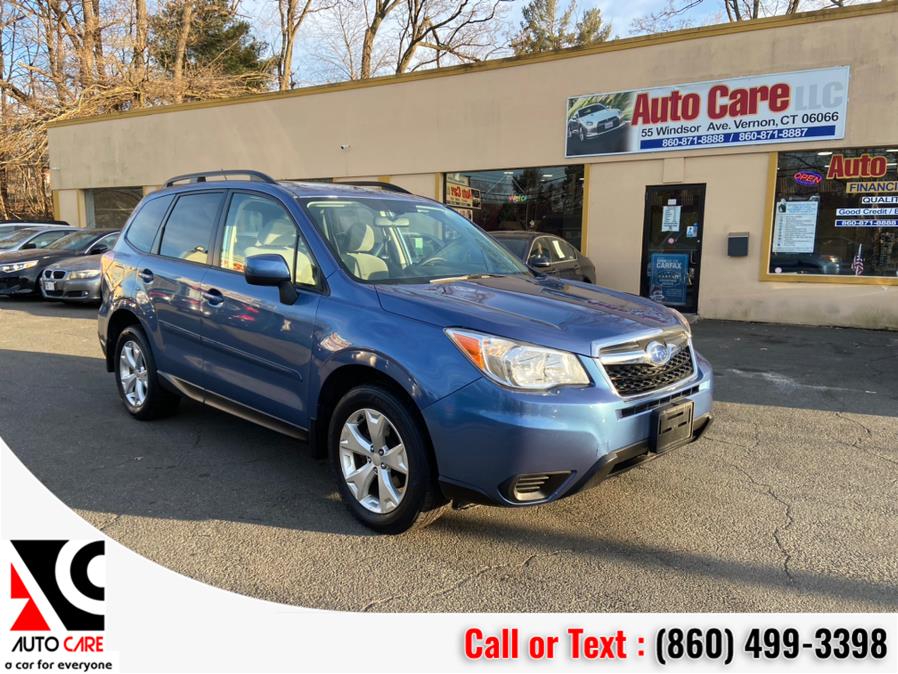 2015 Subaru Forester 4dr Auto 2.5i Premium PZEV, available for sale in Vernon, Connecticut | Auto Care Motors. Vernon, Connecticut